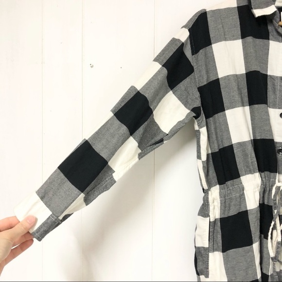 Uniqlo Plaid Long Sleeve Dress - Picture 3 of 5